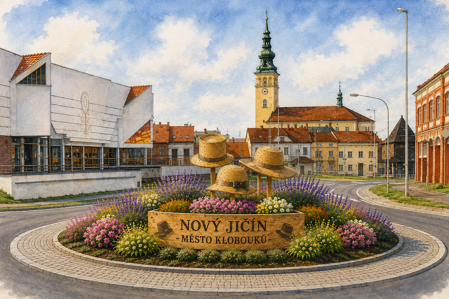 Ilustrační návrh pomocí AI